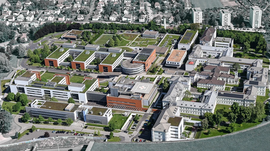 Luftaufnahme Neuromed Campus 6 Ohne Abkürzung
